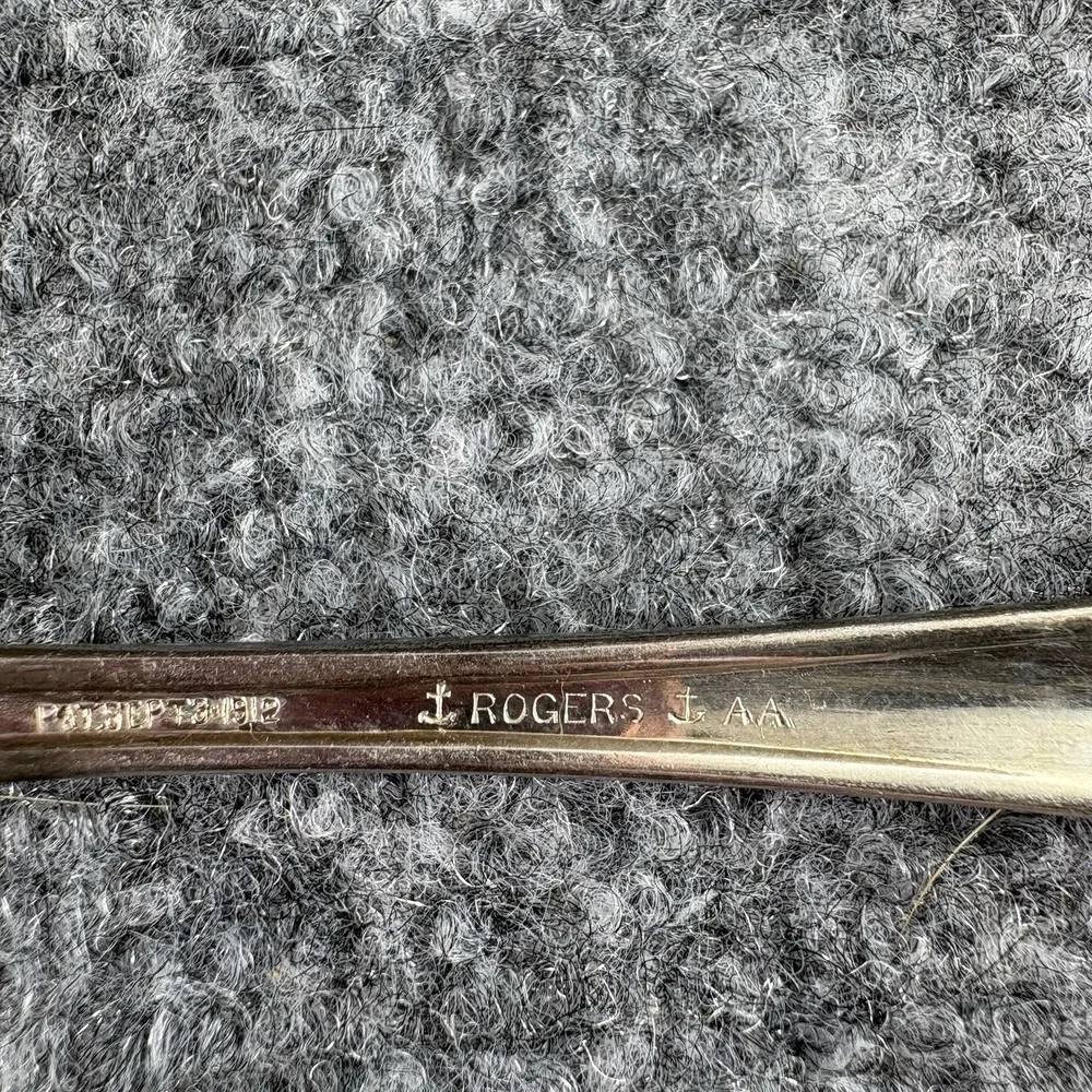 VTG 12 Rogers AA Puritan 1912 Individual Salad Forks Silverplate Pat Sept 3 1912